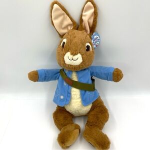 Nickelodeon Gund Peter Rabbit Plush W/Back Pack 2014